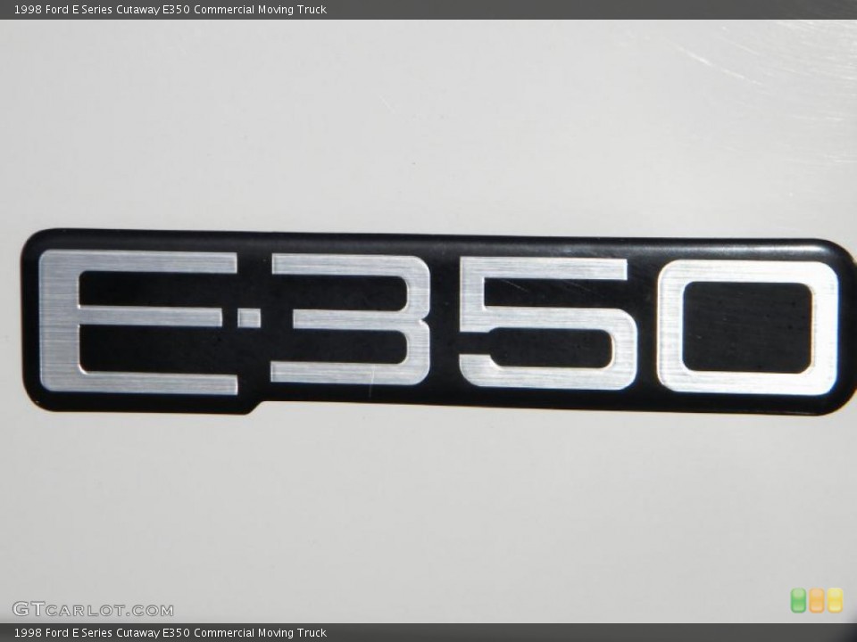 1998 Ford E Series Cutaway Badges and Logos