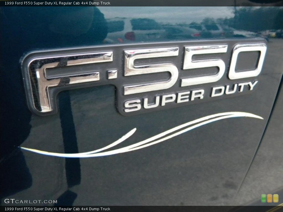 1999 Ford F550 Super Duty Badges and Logos