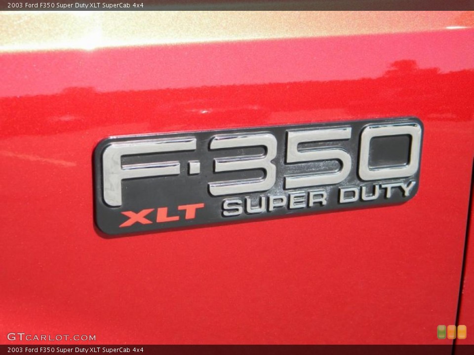 2003 Ford F350 Super Duty Custom Badge and Logo Photo #40645614