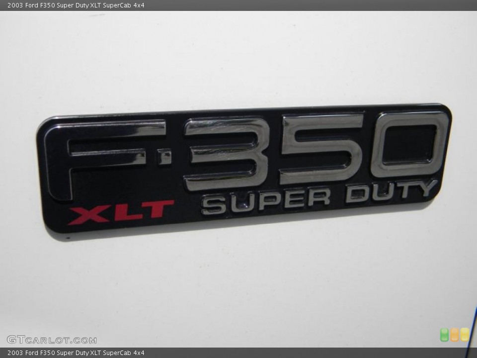 2003 Ford F350 Super Duty Custom Badge and Logo Photo #40647262