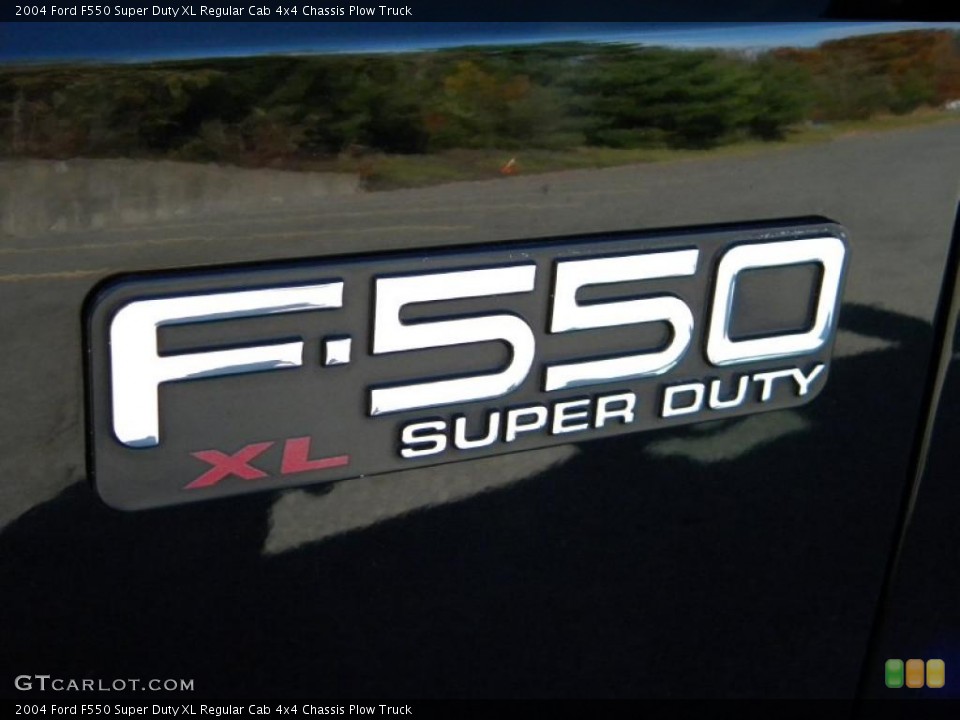 2004 Ford F550 Super Duty Badges and Logos