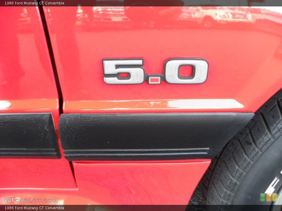 1986 Ford Mustang Custom Badge and Logo Photo #40891153