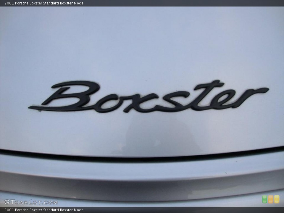 2001 Porsche Boxster Badges and Logos