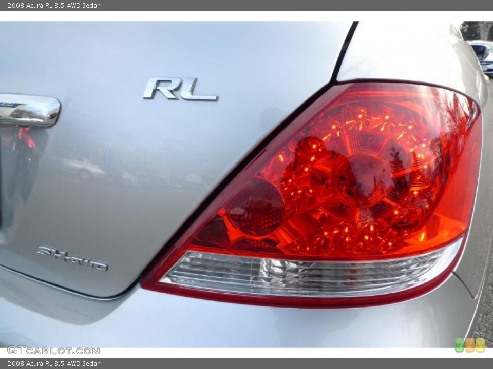 2008 Acura RL Badges and Logos