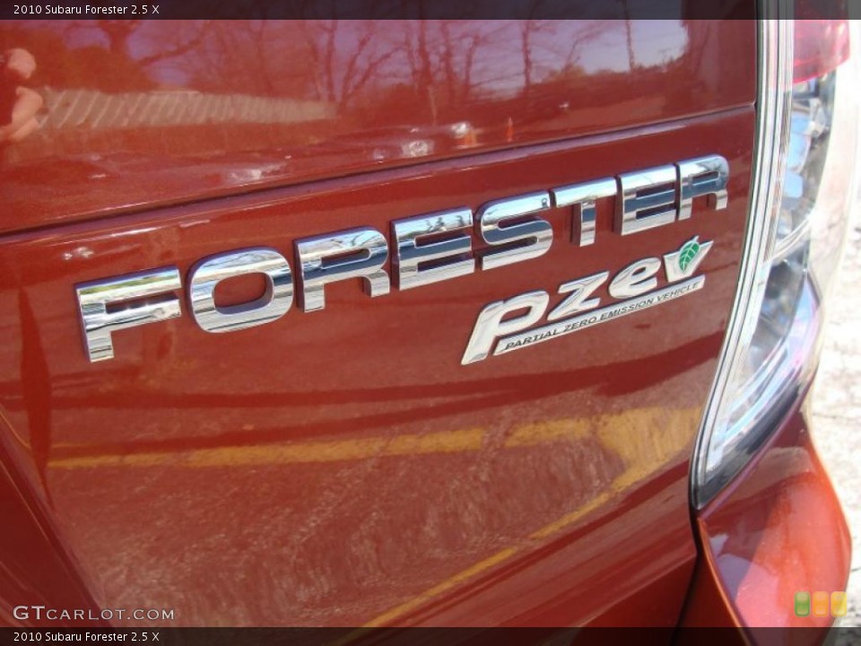 2010 Subaru Forester Badges and Logos