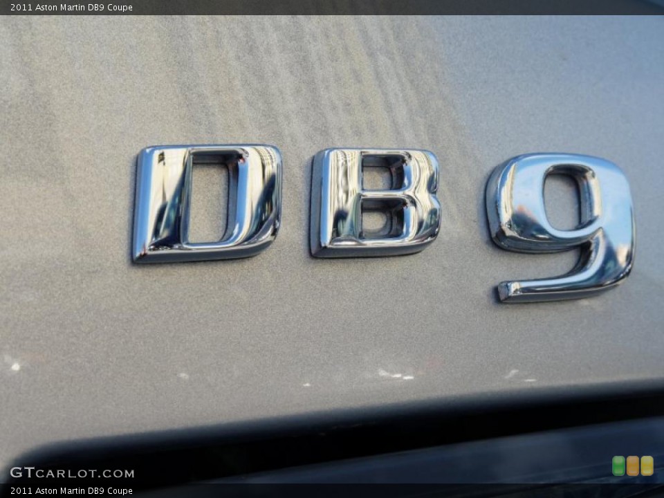 2011 Aston Martin DB9 Badges and Logos