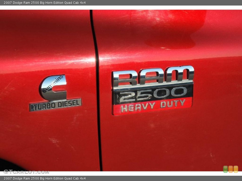 2007 Dodge Ram 2500 Badges and Logos