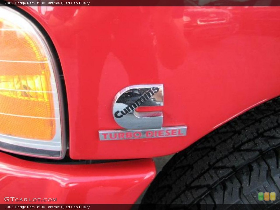 2003 Dodge Ram 3500 Custom Badge and Logo Photo #41457231