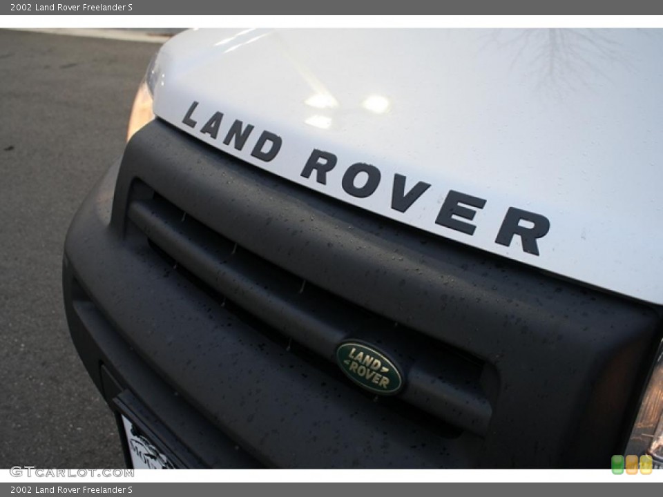 2002 Land Rover Freelander Badges and Logos