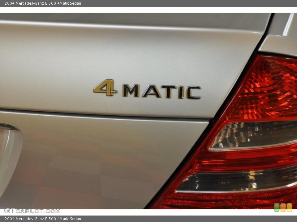 2004 Mercedes-Benz E Custom Badge and Logo Photo #41598261