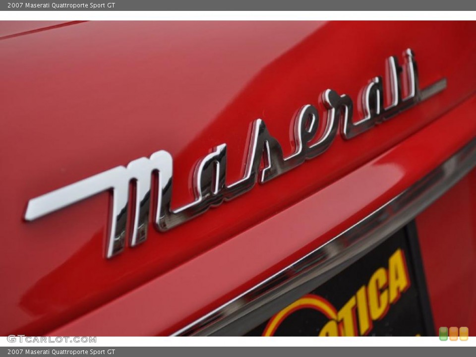 2007 Maserati Quattroporte Custom Badge and Logo Photo #41654847