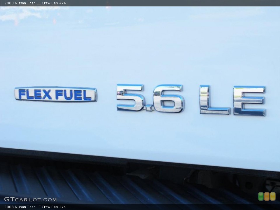 2008 Nissan Titan Badges and Logos