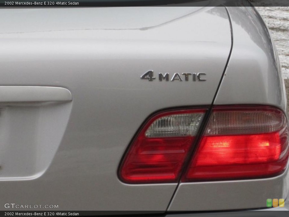 2002 Mercedes-Benz E Badges and Logos