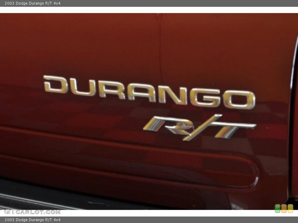 2003 Dodge Durango Badges and Logos