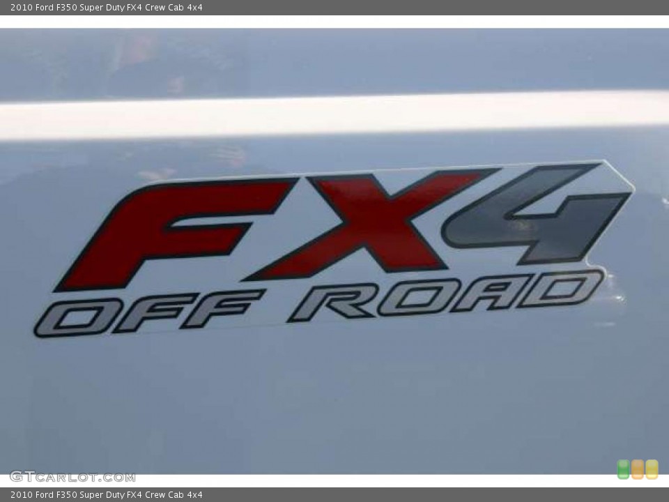 2010 Ford F350 Super Duty Badges and Logos