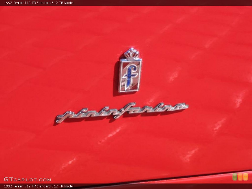 1992 Ferrari 512 TR Custom Badge and Logo Photo #41852822