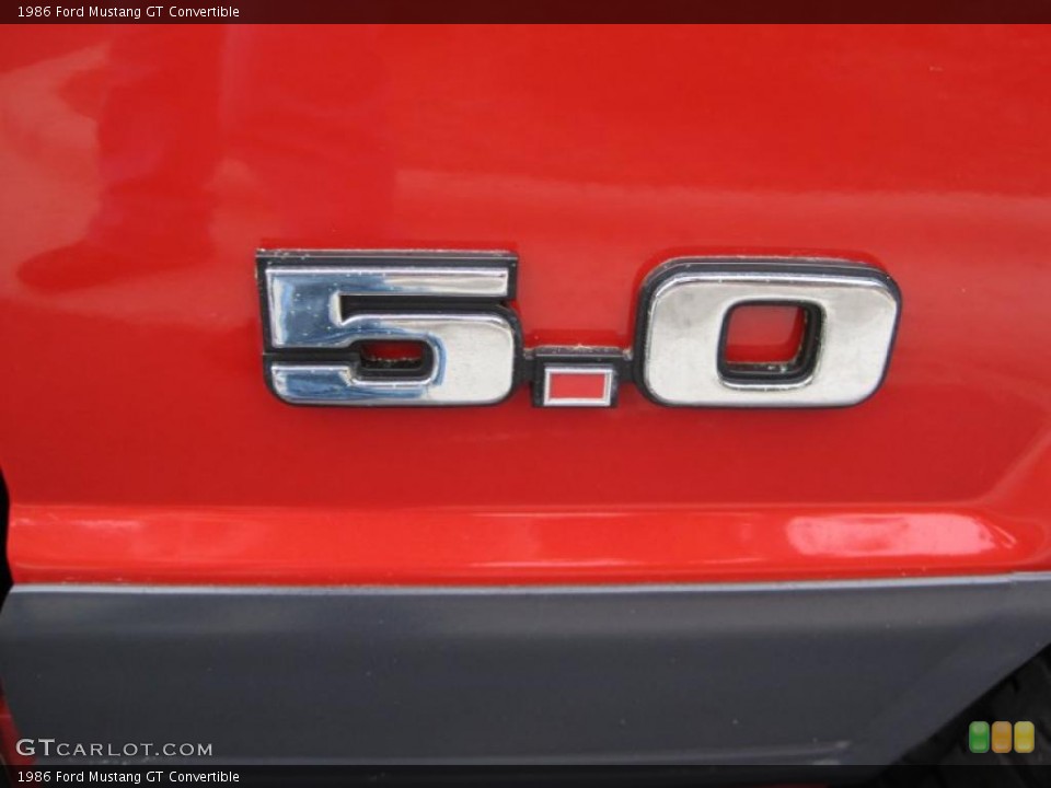 1986 Ford Mustang Custom Badge and Logo Photo #41873430
