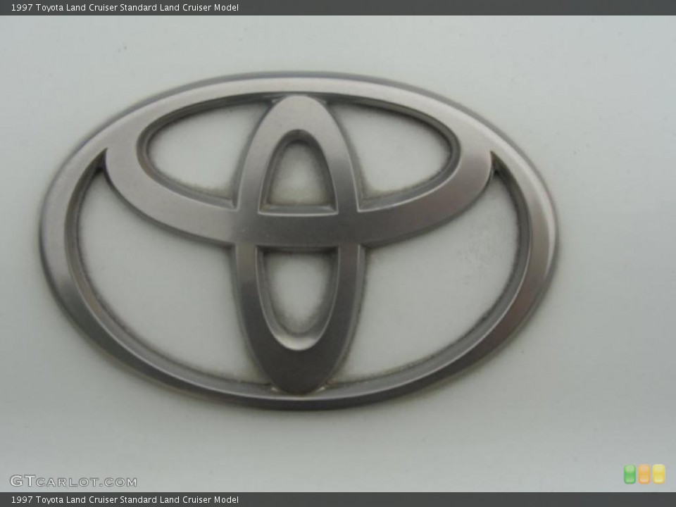 1997 Toyota Land Cruiser Badges and Logos