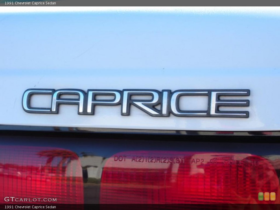 1991 Chevrolet Caprice Badges and Logos