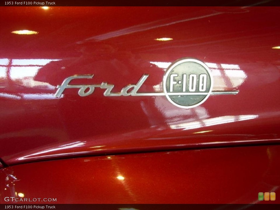 1953 Ford F100 Custom Badge and Logo Photo #42877543