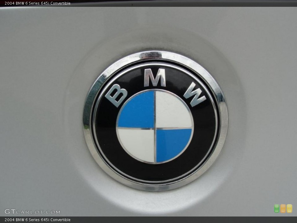 2004 BMW 6 Series Badges and Logos
