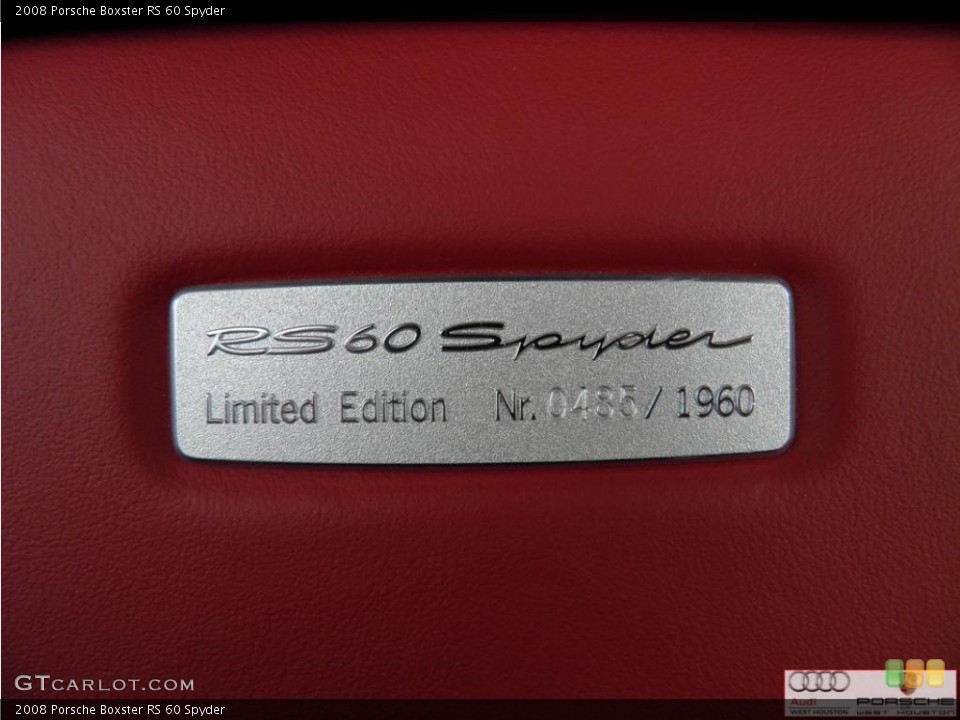 2008 Porsche Boxster Custom Badge and Logo Photo #43069557