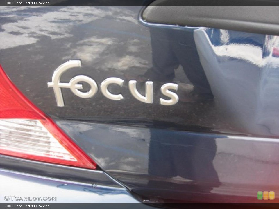2003 Ford Focus Badges and Logos