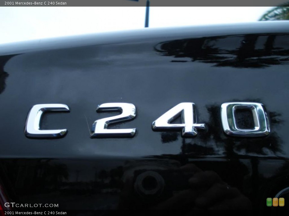 2001 Mercedes-Benz C Badges and Logos