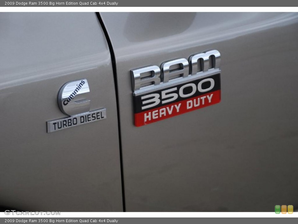 2009 Dodge Ram 3500 Badges and Logos