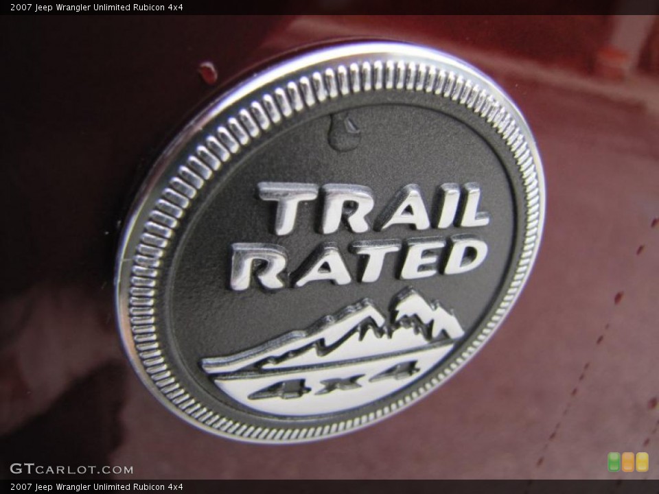 2007 Jeep Wrangler Unlimited Badges and Logos