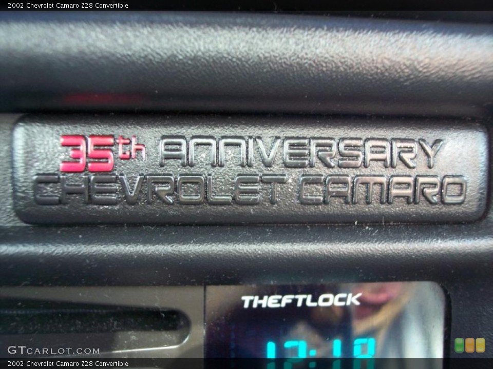 2002 Chevrolet Camaro Custom Badge and Logo Photo #44126150