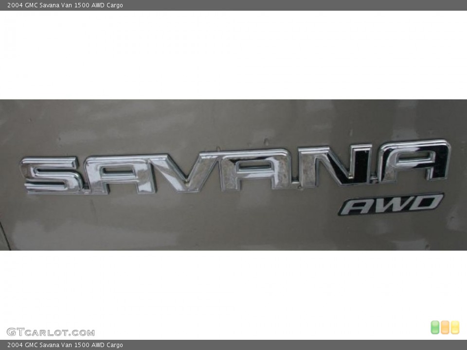 2004 GMC Savana Van Badges and Logos
