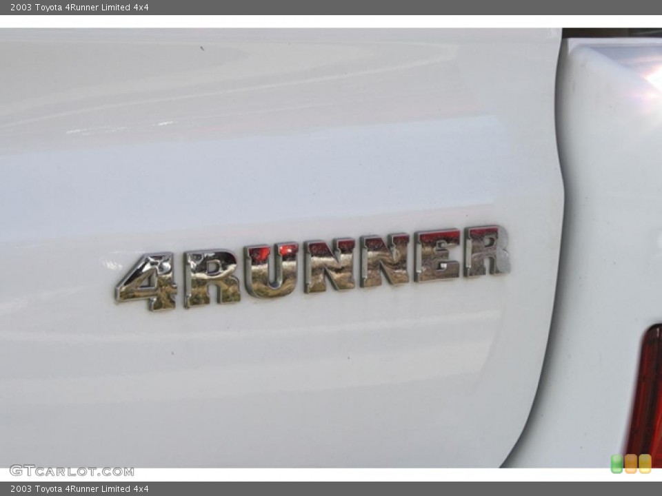 2003 Toyota 4Runner Custom Badge and Logo Photo #44229197