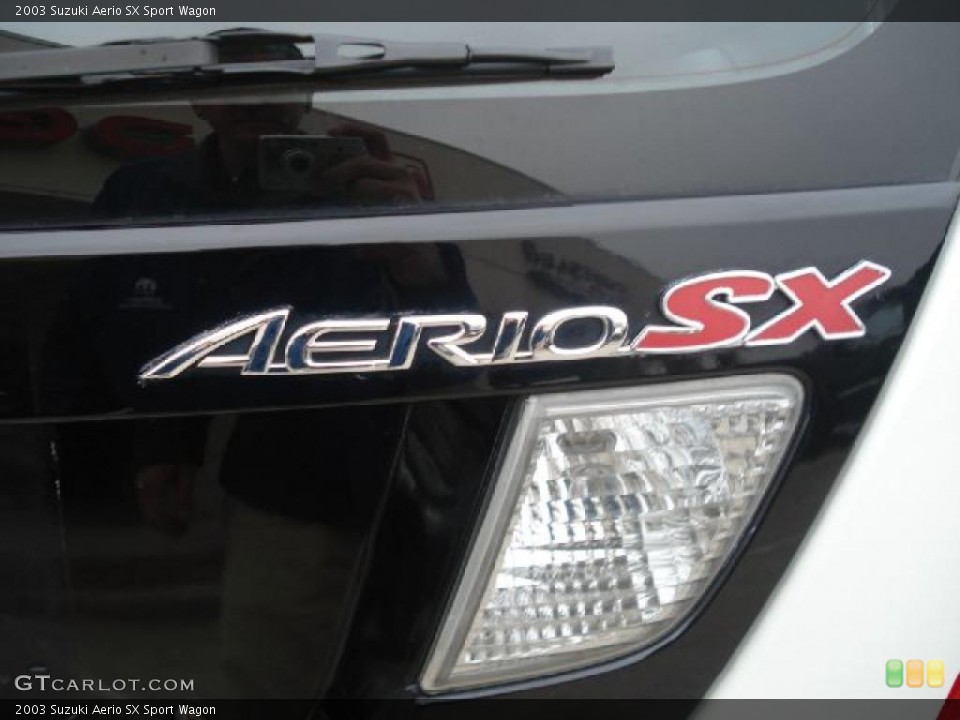 2003 Suzuki Aerio Badges and Logos