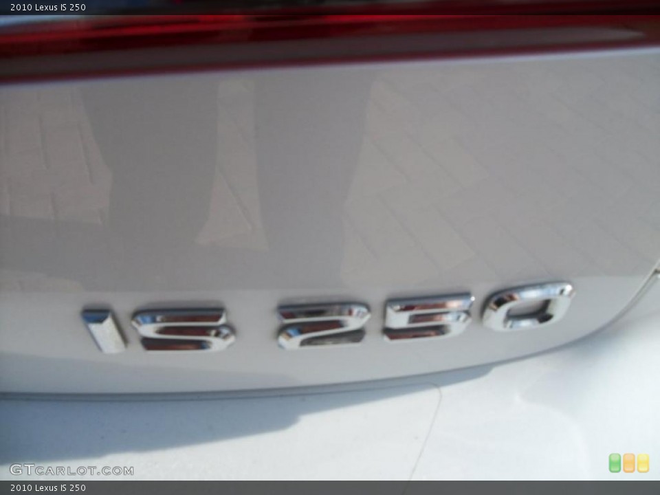 2010 Lexus IS Custom Badge and Logo Photo #44647792
