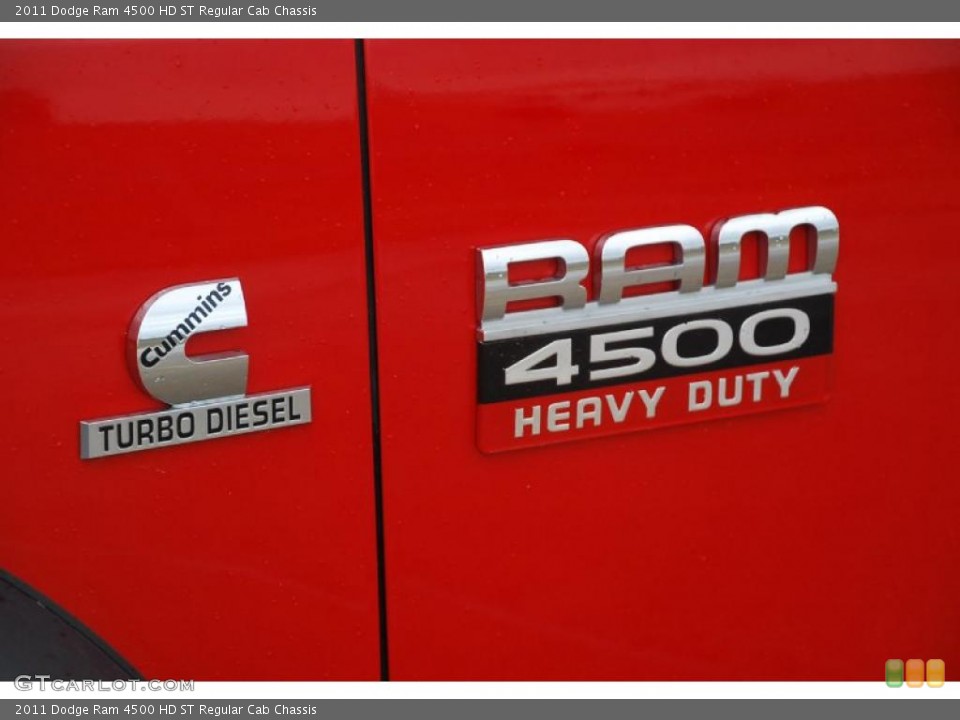 2011 Dodge Ram 4500 HD Badges and Logos