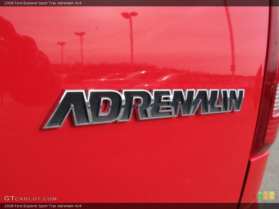 2008 Ford Explorer Sport Trac Badges and Logos