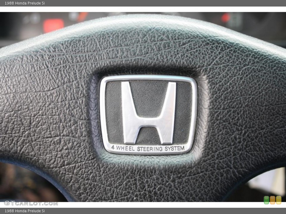 1988 Honda Prelude Badges and Logos