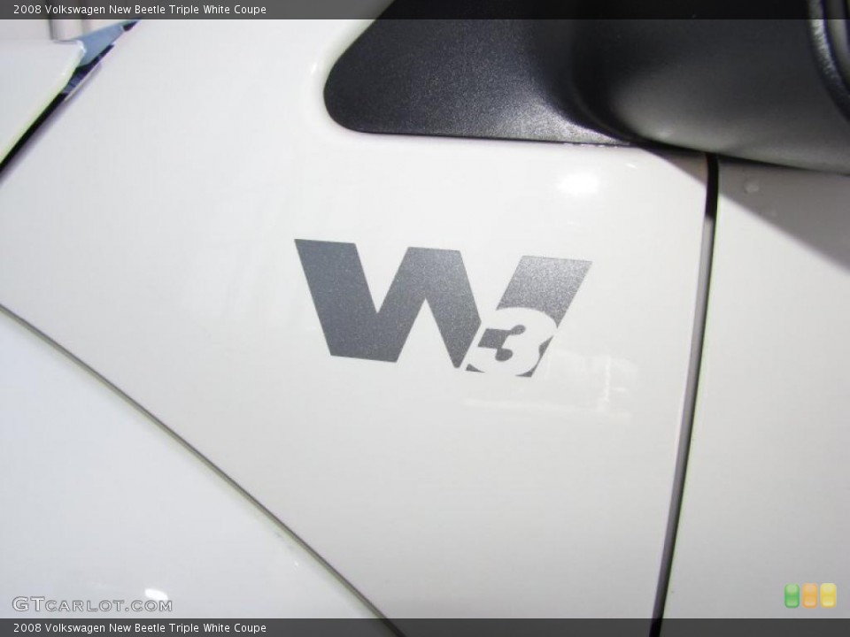 2008 Volkswagen New Beetle Badges and Logos
