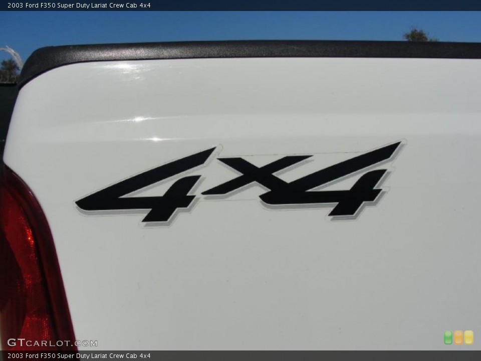 2003 Ford F350 Super Duty Custom Badge and Logo Photo #45209153