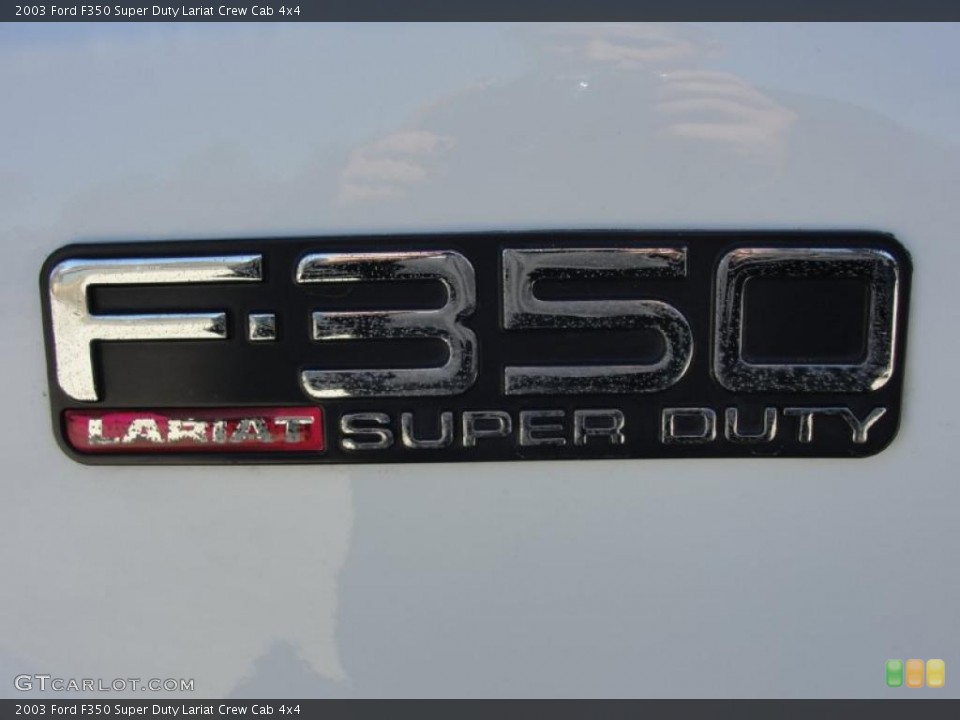 2003 Ford F350 Super Duty Custom Badge and Logo Photo #45209241