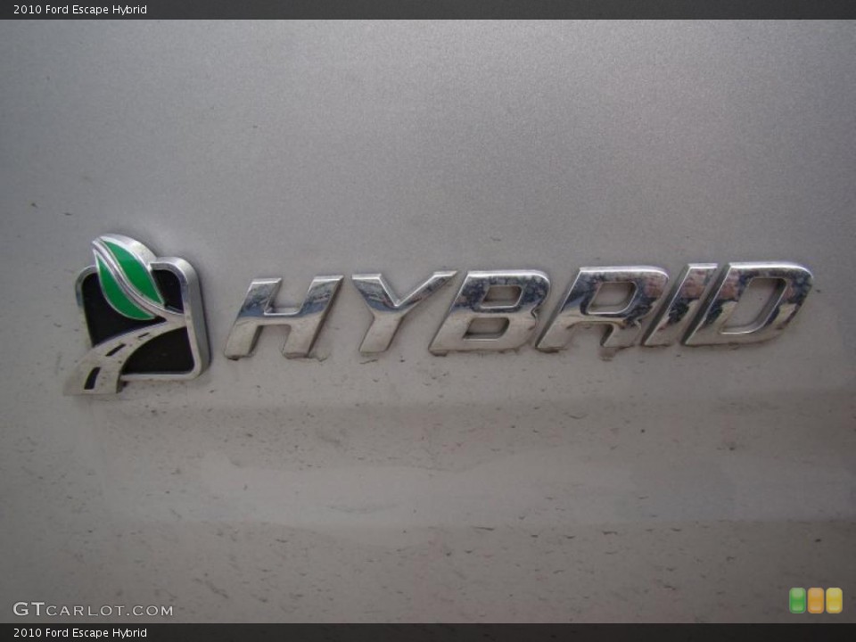2010 Ford Escape Badges and Logos