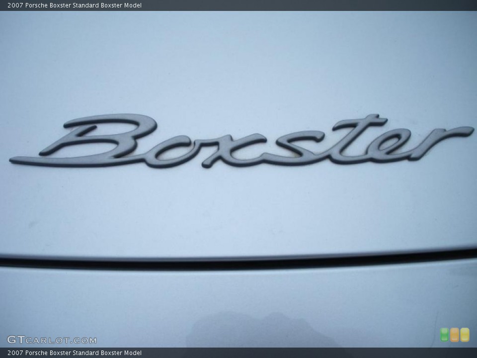 2007 Porsche Boxster Badges and Logos