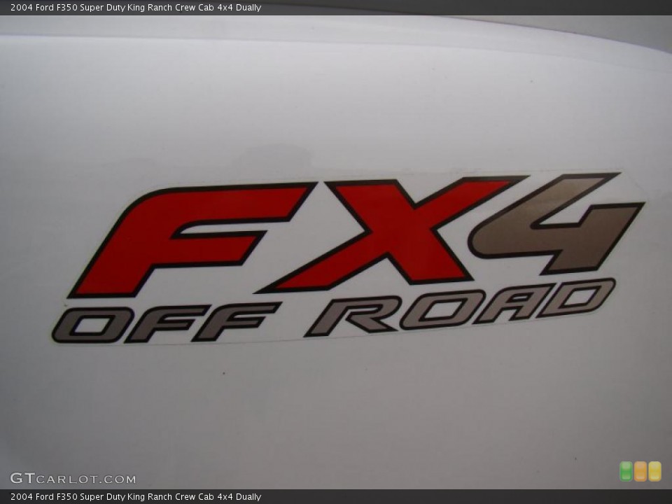 2004 Ford F350 Super Duty Custom Badge and Logo Photo #45290240