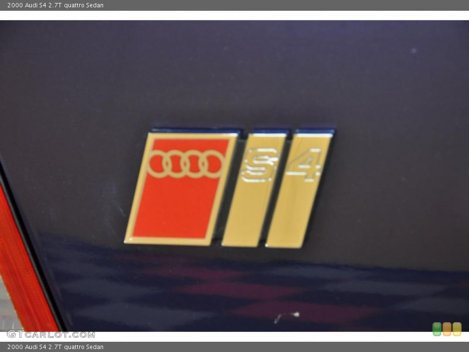 2000 Audi S4 Badges and Logos