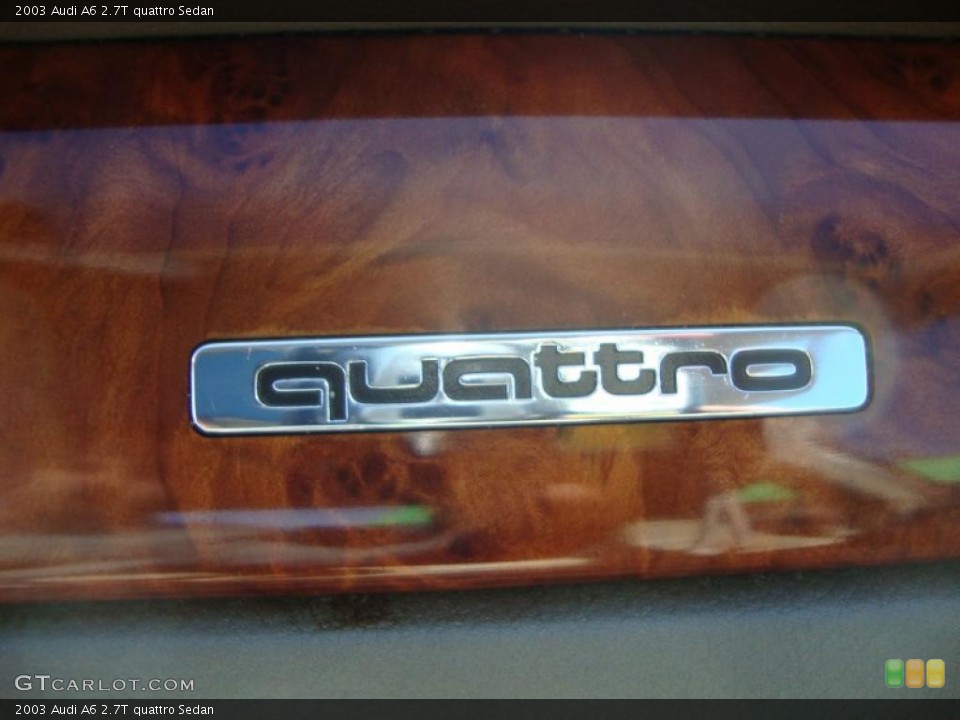 2003 Audi A6 Custom Badge and Logo Photo #45423555