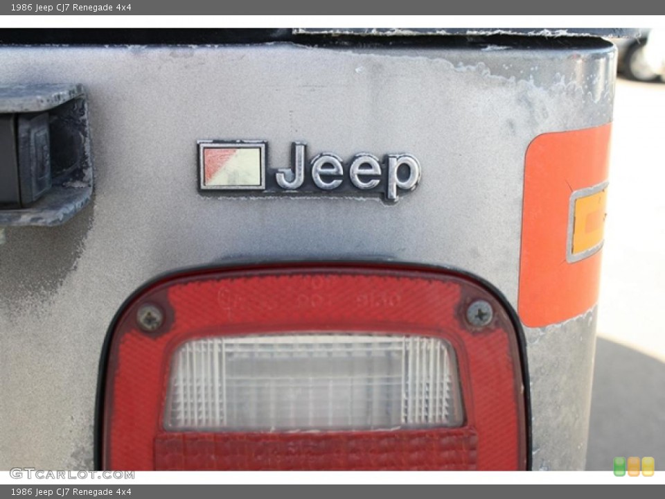 1986 Jeep CJ7 Custom Badge and Logo Photo #45517032