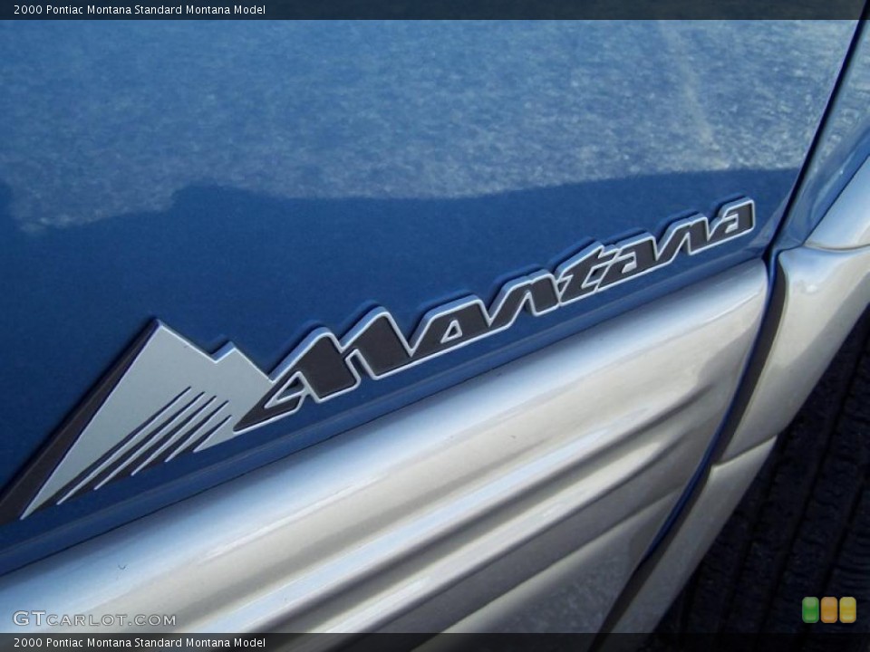 2000 Pontiac Montana Badges and Logos