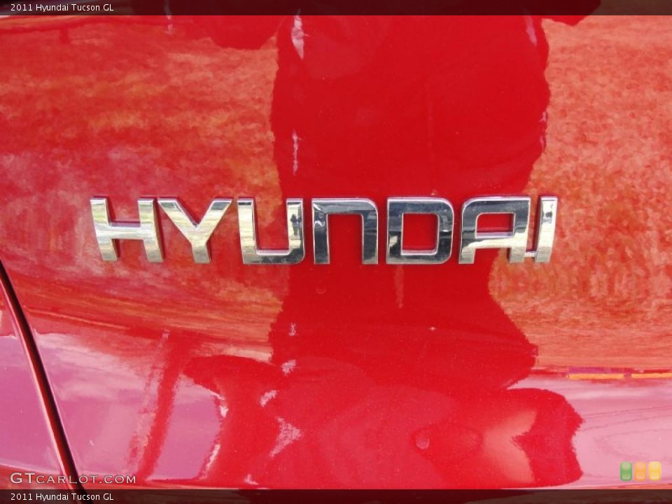 2011 Hyundai Tucson Custom Badge and Logo Photo #45650897