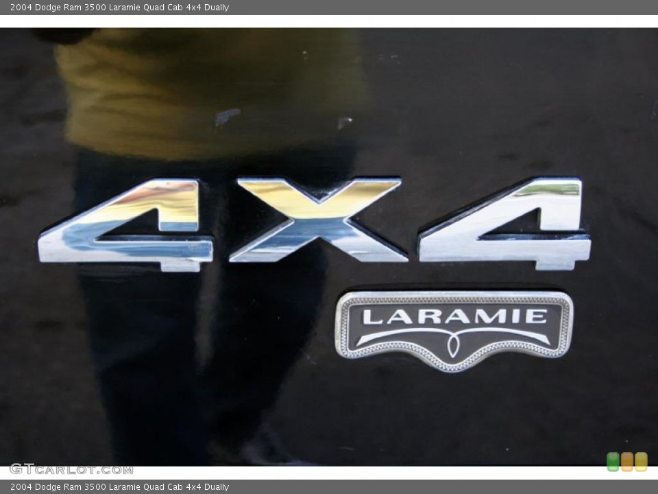 2004 Dodge Ram 3500 Badges and Logos